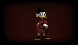 Scrooge Mcduck Dark Aesthetic Wallpaper