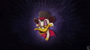 Scrooge Mcduck Fan Art Face Wallpaper