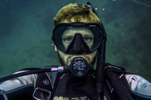Scuba Diving Selfie Wallpaper