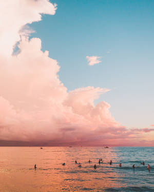 Sea Cloud Iphone Wallpaper