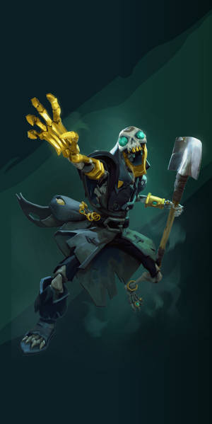 Sea Of Thieves Gold Hoarder Skeleton Wallpaper