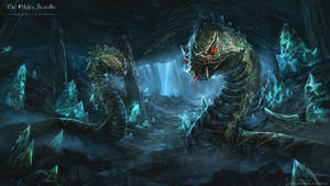 Sea Serpent The Elder Scrolls Wallpaper