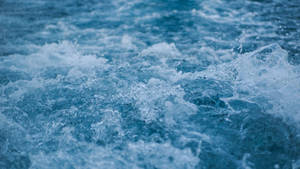 Sea Water Blue Aesthetic Pc Wallpaper