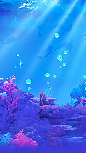 Sea World Of The Little Mermaid Wallpaper