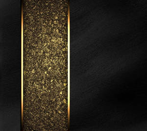 Seamless Glitter Gold Black Pattern Wallpaper