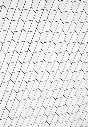 Seamless Herringbone White Pattern Wallpaper