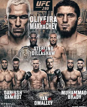 Sean Brady In Ufc 280 Wallpaper