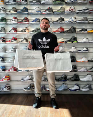 Sean Brady With Suplex Sneakers Wallpaper