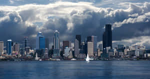 Seattle Hd City Tall Buildings Wallpaper