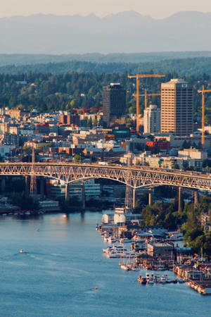 Seattle Iphone Cityscape Wallpaper