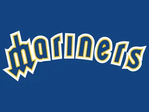 Seattle Mariners Trident M Letter Wallpaper
