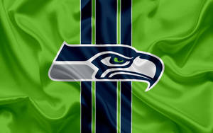 Seattle Seahawks Green Textile Wallpaper