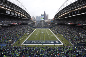 Seattle Seahawks Lumen Field Crowd Wallpaper