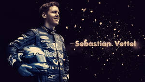 Sebastian Vettel Fan Edit Speckles Wallpaper