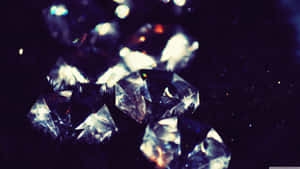 Seize The Brilliance With This Beautiful Diamond Aesthetic Wallpaper