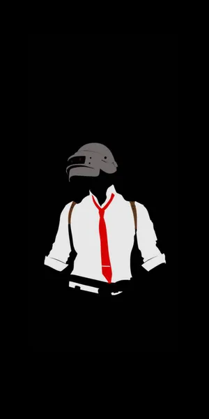 Semi-colored Pubg Logo Wallpaper