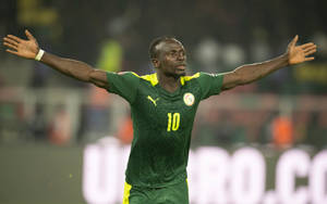 Senegal Football Star Sadio Mané Wallpaper