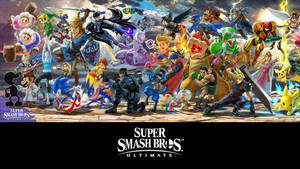 Sensational Fighters Of Smash Ultimate Wallpaper