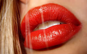 Sensual Lips Wallpaper