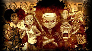 Sepia Boondocks Hd Wallpaper