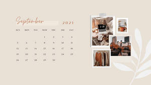 September Calendar Macbook Pro Aesthetic Wallpaper