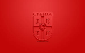 Serbia National Football Team Red Monochrome Wallpaper