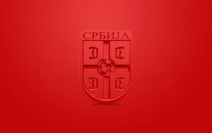Serbia National Football Team Red Monochrome Wallpaper