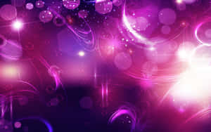 Serene Purple Landscape On A Desktop Background Wallpaper