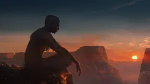 Serene Spiritual Meditation In Nature Wallpaper