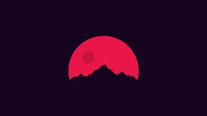 Serenity On A Desktop - Minimalist Workspace Design Wallpaper