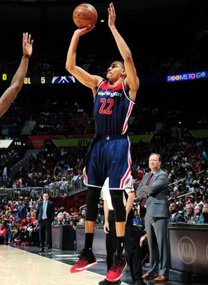 Serge Ibaka Three-point Shooting Wallpaper