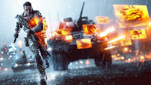 Sergeant Reck Battlefield 4 City Wallpaper