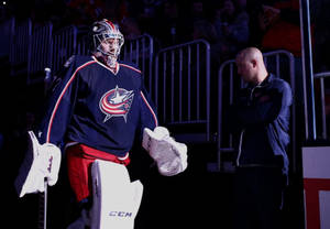 Sergei Bobrovsky Columbus Blue Jackets Wallpaper