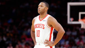 Serious Eric Gordon In Focus Shot Wallpaper