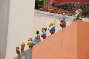 Seven Dwarfs Action Figure Wallpaper
