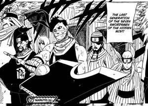 Seven Swordsmen Of Mist Manga Panel Wallpaper
