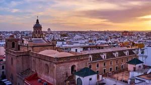 Seville City Townhouses Wallpaper