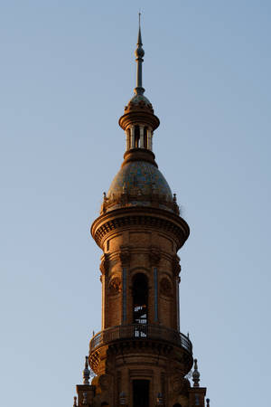 Seville Concrete Tower Wallpaper