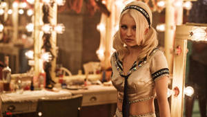 Sexy Australian Actress Emily Browning As Baby Doll Wallpaper