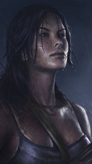 Sexy Lara Tomb Raider Iphone Wallpaper