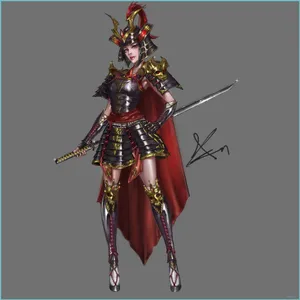 Sexy Samurai Art Wallpaper