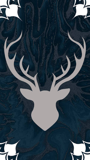 Minimal gold white Reindeer antlers iphone wallpaper phone background lock  screen | Resim, Tablolar, Çerçeve