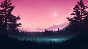 Shadow Forest Background Image Wallpaper