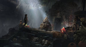 Shadow Of The Tomb Raider Cavern Wallpaper