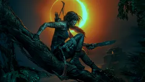 Shadow Of The Tomb Raider Solar Eclipse Wallpaper