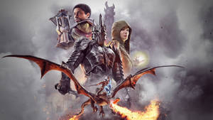 Shadow Of War Sauron Poster Wallpaper
