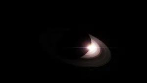 Shadow Saturn 4k Wallpaper