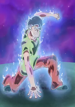 Shaggy Hero Pose Ultra Instinct Wallpaper