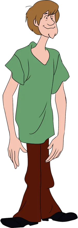 Shaggy Rogers, A Lovable Team Member Of Scooby Doo. Wallpaper