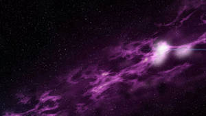 Shallow Purple Galaxy Background Wallpaper